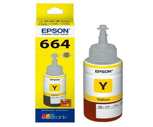 Botella De Tinta Epson T Al Yellow Tecnocam