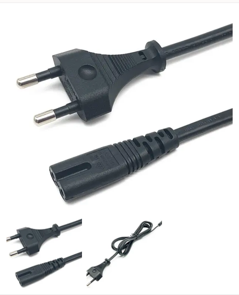 Cable De Poder Tipo 8 Enchufe Nacional