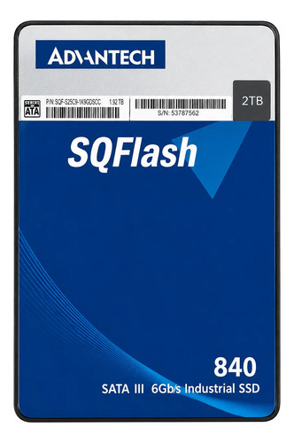Ssd Advantech 2Tb Sata Iii 2.5 Tlc 3d Sqflash
