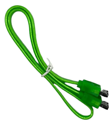 Cable Esata A Esata 50cm Transferencia De Datos Alta Velocid Color Verde