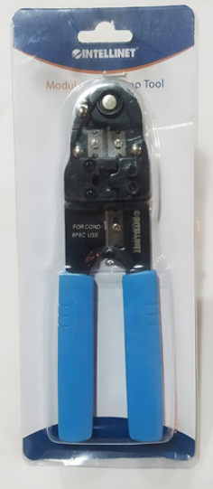 Pinza Crimpeadora Rj 45 Corta Pela Crimpea Intellinet