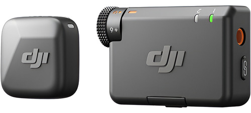 Dji Mic Mini Kit De Micrófono Con 1 Trasmisor Y 1 Receptor Color Negro