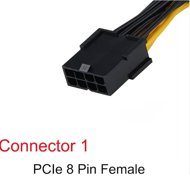 Cable Adaptador Alimentación Gpu 8 Pines A Doble Pcie 8 Pin - Imagen 4