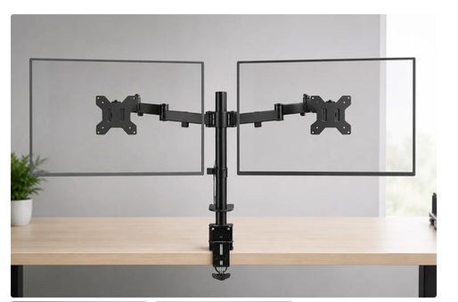 Soporte Doble Monitor Metálico Ajustablepantallas 15 A 30