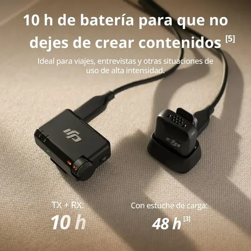 Dji Mic Mini (1 Transmisor + 1 Receptor) Inalámb. Sin Caja - Imagen 6