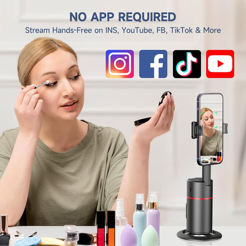 Trípode De Seguimiento Facial Automático Con Control Remoto - Imagen 4