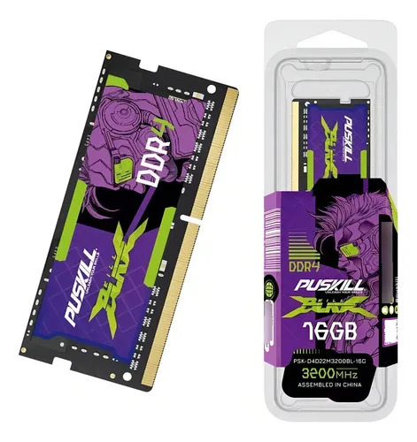 Memoria Ram Puskill Ddr4 16gb 3200mhz Pc4 25600s Para Notebook - Imagen 2