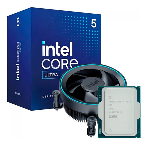 Procesador Intel Coreultra 5 225F 10 Núcleos (6 Núcleos P + 4 Núcleos E) Hasta 4.9 Ghz - Imagen 3