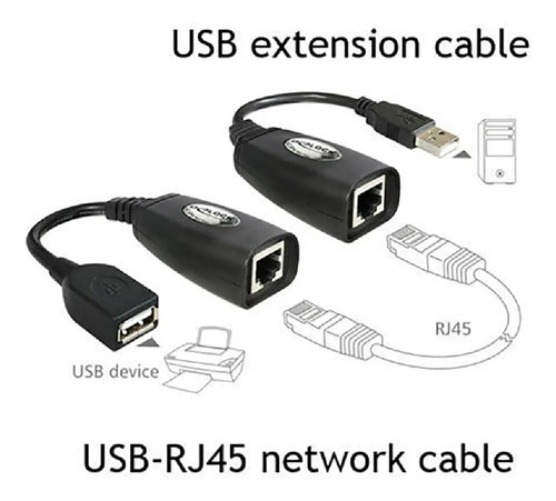 Extensor Usb 2.0 Por Rj45 Hasta 50 Metros - Imagen 6