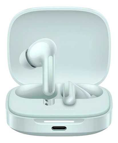 Audífonos Xiaomi Redmi Buds 6 Bluetooth Tws Con Estuche Color Verde