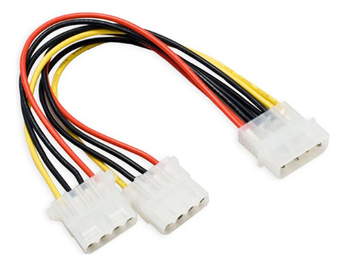 Cable Conector 1 Molex Macho A 2 Molex Hembra 20cm - Imagen 2
