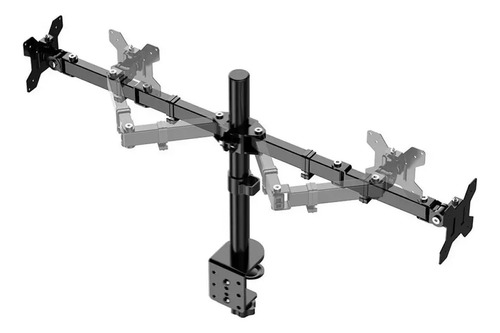 Soporte Doble Monitor Metálico Ajustablepantallas 15 A 30 - Imagen 3