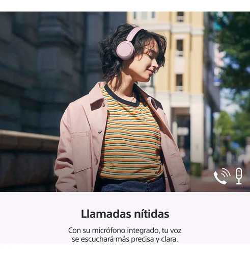 Audífonos Inalámbricos Sony WH-CH520 Rosado - Imagen 6