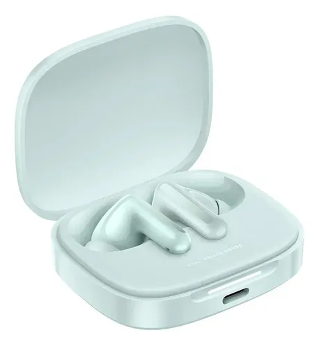 Audífonos Xiaomi Redmi Buds 6 Bluetooth Tws Con Estuche Color Verde - Imagen 2