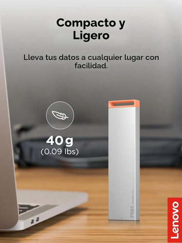 Ssd Externo Lenovo Ps8s 2tb Usb-c 3.2 Gen 2 - Imagen 6