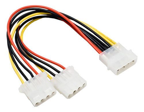 Cable Conector 1 Molex Macho A 2 Molex Hembra 20cm - Imagen 3