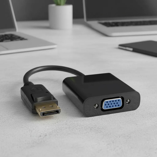 Convertidor Cable De Display Port Macho A Vga Hembra - Imagen 3