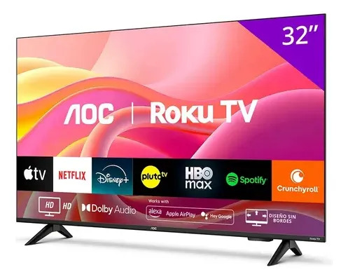 Smart Tv Aoc 32 Hd Led Roku Tv Wifi 32S5155 - Imagen 2