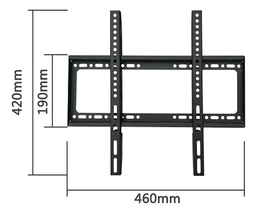 Soporte Fijo Para Tv Led/lcd De 26 A 63 Pulgadas 50kg Negro - Imagen 3