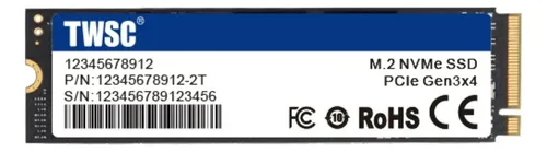 Disco Solido Ssd Twsc Nvme M2 128gb Pcie 3.0 2280 Oem