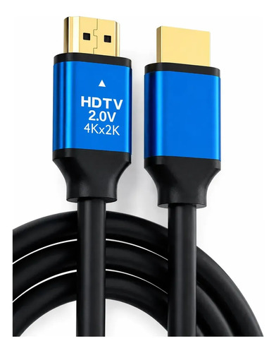 Cable Hdmi 5 Metros 2.0 4K Hdtv Alta Velocidad - Imagen 2