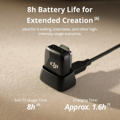 Dji Mic Mini Transmisor Negro Infinity - Imagen 5