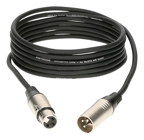 Cable Dmx 7,5mts Para Microfono Stagelab 3 Pin