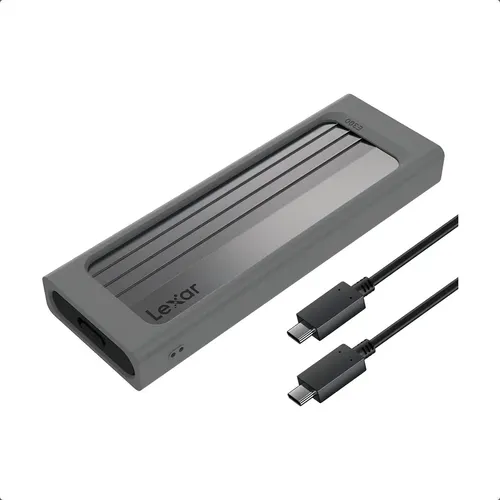 Cofre Case Lexar Usb-c Ssd M.2 Nvme Usb-3.2 Aluminio 10gbs - Imagen 4
