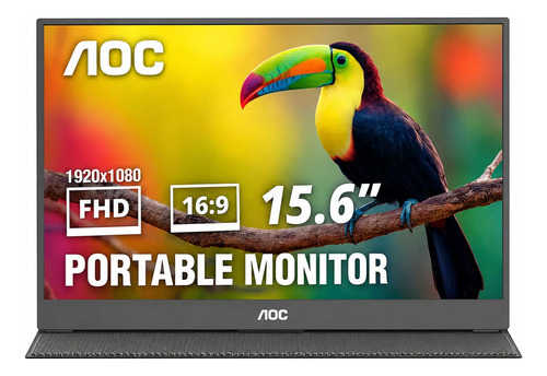 Monitor Aoc Con Pantalla De 15.6 60hz Y Resolución Full Hd - Imagen 5