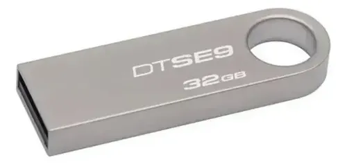 Pendrive Datatraveler Se9 Dtse9h 32gb 2.0 Plateado Sin Caja