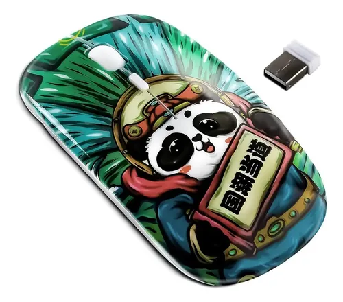 Mouse Inalámbrico Otaku Cheesy Munch Recargable Y Silencioso - Imagen 3