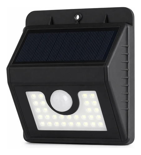 Luz Solar Led 30 Con Sensor De Movimiento Luz Calida