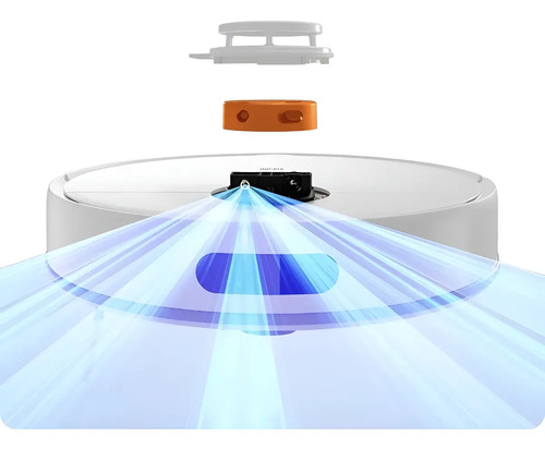 Xiaomi Robot Vacuum S40c Blanco 5000 Pa, Navegación Láser Lds 360°, Aspira Y Friega, Control Por Wifi, Compatible Con Alexa/google - Imagen 6