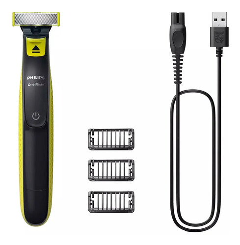 Oneblade Philips Qp2724/10 Recorta Perfila Afeita Negro