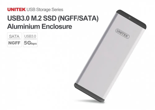 Cofre Porta Ssd M.2 Sata Aluminio Usb 3.0 - Imagen 3