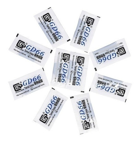 Pasta Termica Gd66 Pack 10 Unidades