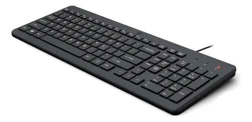 Teclado Alámbrico Hp 150 Negro Español Latinoamérica (Reacondicionado) - Imagen 2