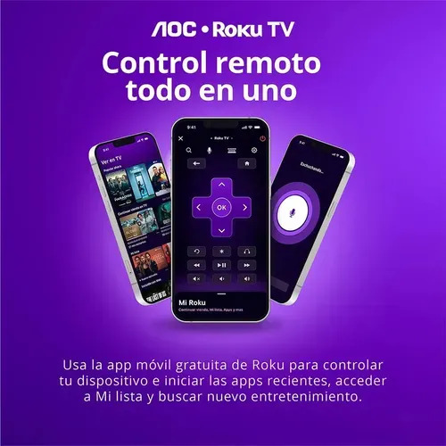 Smart Tv Aoc 32 Hd Led Roku Tv Wifi 32S5155 - Imagen 6