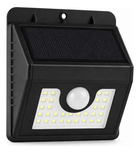Luz Solar Led 30 Con Sensor De Movimiento Luz Calida - Imagen 3