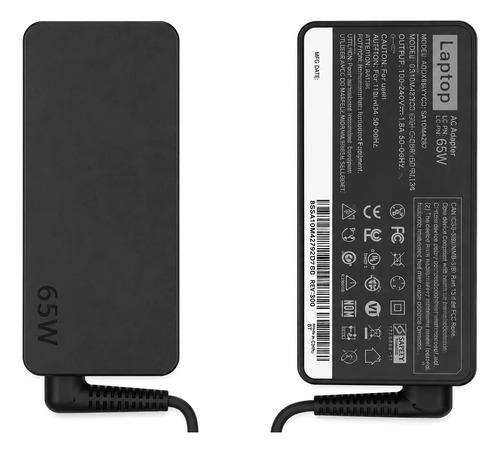 Cargador Notebook Usb-c 65w Para Lenovo Hp Dell Asus - Imagen 3