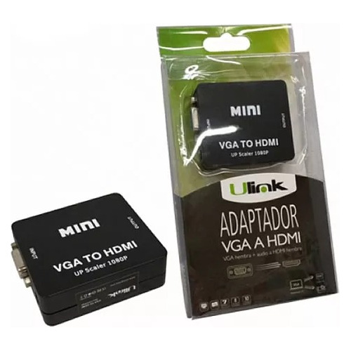 Adaptador Ulink Hdmi A Vga + Salida De Audio