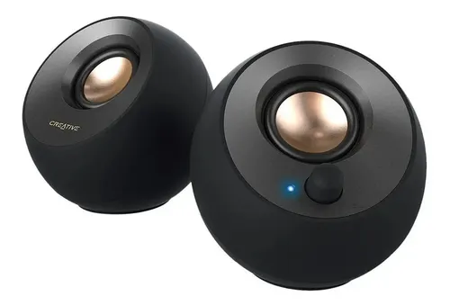 Parlante Creative Pebble Speaker Negro 2.0 Usb 3.5