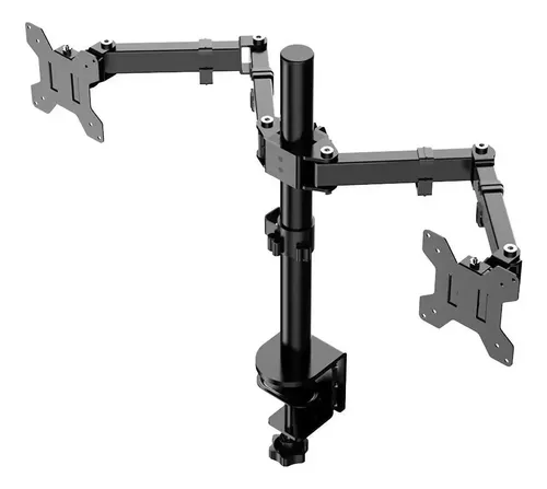 Soporte Doble Monitor Metálico Ajustablepantallas 15 A 30 - Imagen 4