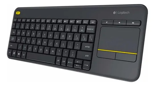 Teclado Inalámbrico K400 Plus Logitech Color Negro Idioma Español