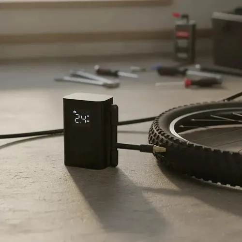 Compresor De Aire Eléctrico Portátil Xiaomi Mijia 150 Psi Negro - Imagen 5