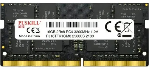 Memoria Ram Puskill Ddr4 16gb 3200mhz Pc4 25600s Para Notebook - Imagen 4