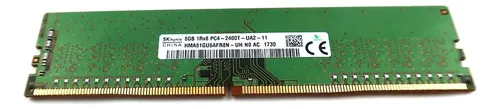 Memoria Ram Hynix 8gb Ddr4 2400mhz Udimm Pc4-19200 Oem