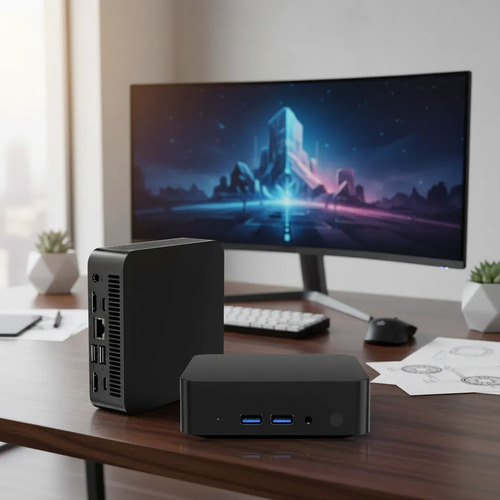 Mini Pc Intel N5095 Sin Ram Ni Disco Wifi 6 Dual 4k - Imagen 4