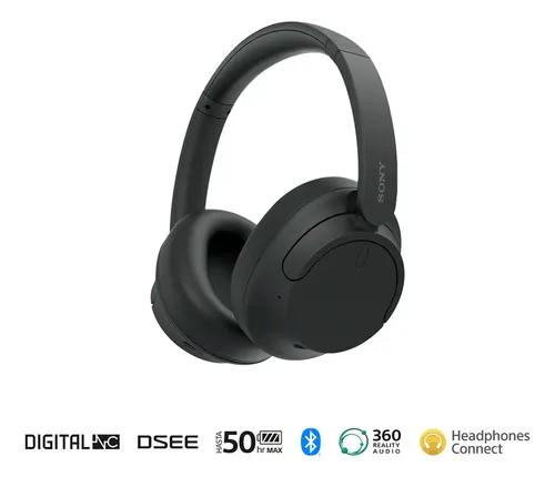Audífonos Inalámbricos Con Noise Cancelling Sony WH-CH720N Negro - Imagen 2