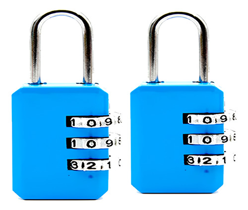 Candado De Combinación Para Maleta - Set De 2 Unidades - Imagen 5